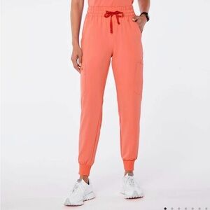 Figs Women's Orange Jogger Pants